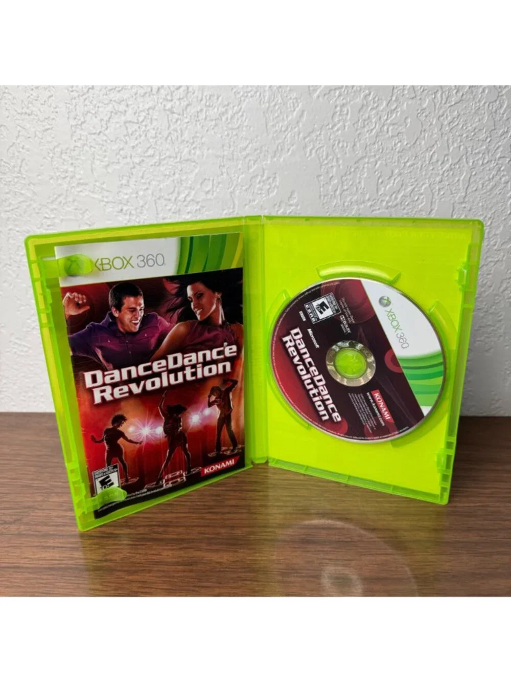 Dance Dance Revolution Video Game Microsoft Xbox 360 E10+ CIB W Manual